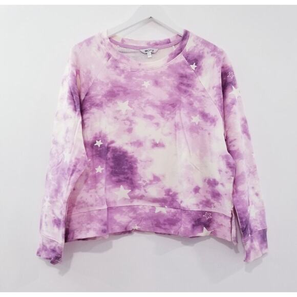 Wildfox Tie Dye Stars Sweatshirt & Short size XL Lounge Co-Ord Sets - Picture 2 of 6